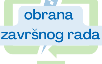 Raspored obrane Završnog rada