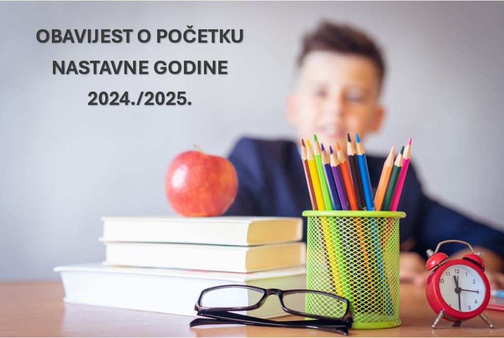 Početak nastavne godine 2024./2025.