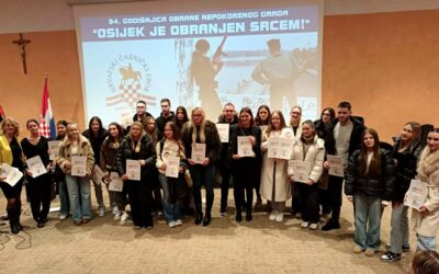 DODJELA USPOMENICA ZA MEMORIJALNO PJEŠAČENJE U VUKOVAR