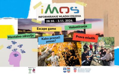 iMOS – Informiranje mladih Osijeka 2026. : Informiraj se, poveži se i pokreni promjenu!